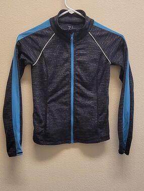 Zella Girl Zip Up Athletic Jacket 7/8